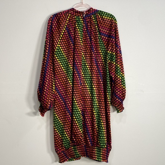 NY & CO Dot Print Bubble Dress XXL Multi Colored Art to Wear - Picture 9 of 14